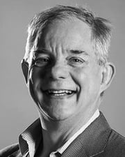 Black and white photo of John Downes