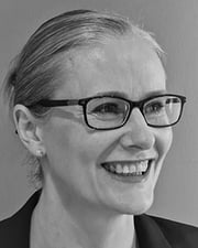 Black and white photo of Leanne Simpson